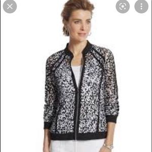 - Chico’s Zenergy bomber style jacket